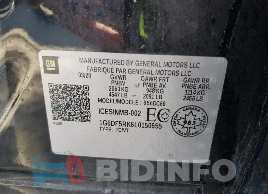 1G6DF5RK6L0150655 Photo# 12