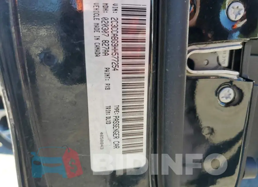 2C3CCABG9HH577254 Photo# 13