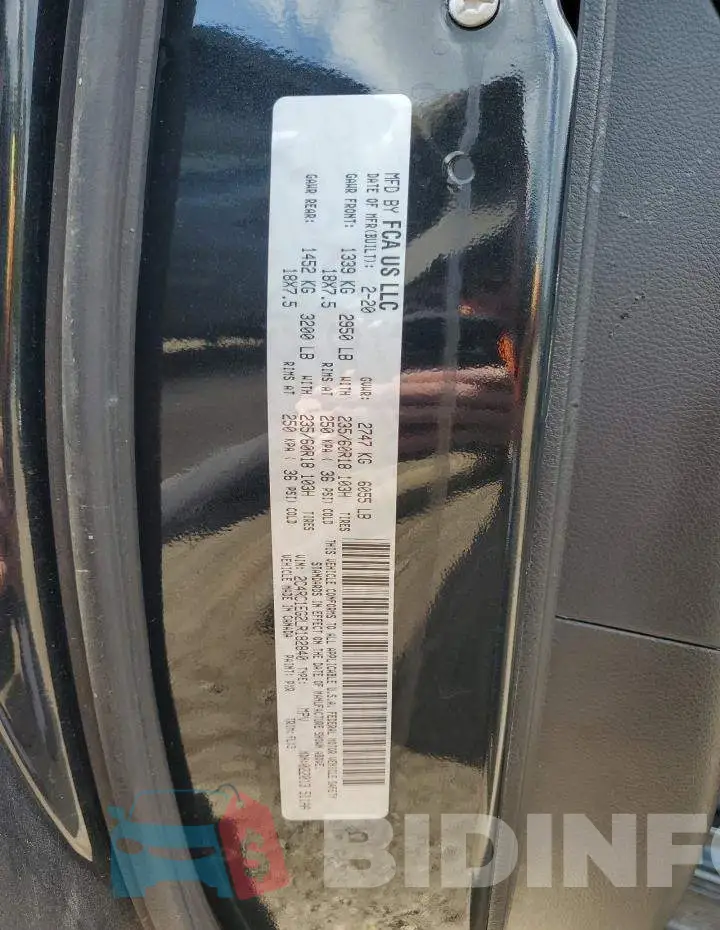 2C4RC1EG2LR182840 Photo# 13