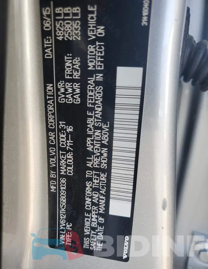 LYV612TK5GB091036 Photo# 12