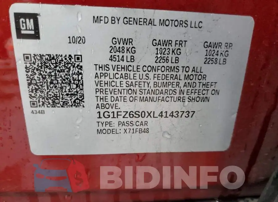 1G1FZ6S0XL4143737 Photo# 14