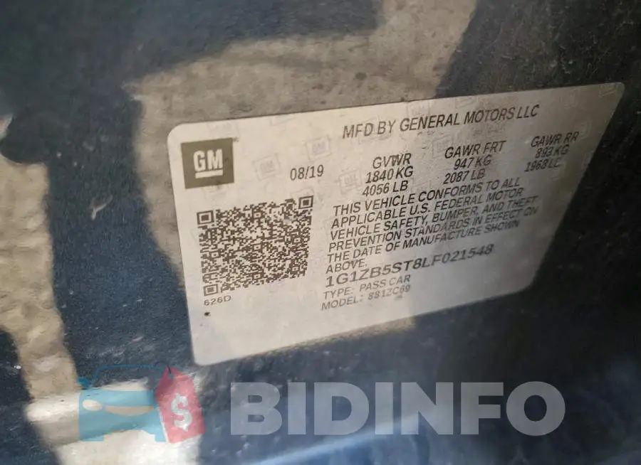 1G1ZB5ST8LF021548 Photo# 12