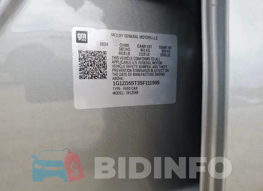 1G1ZD5ST3SF111909 Photo# 12