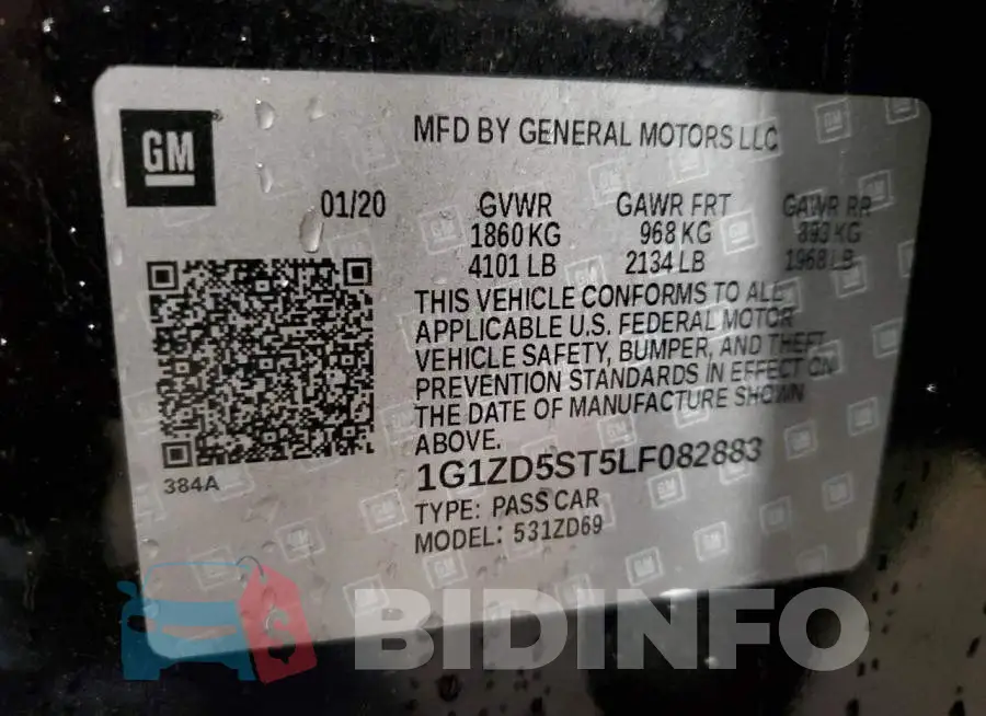 1G1ZD5ST5LF082883 Photo# 12