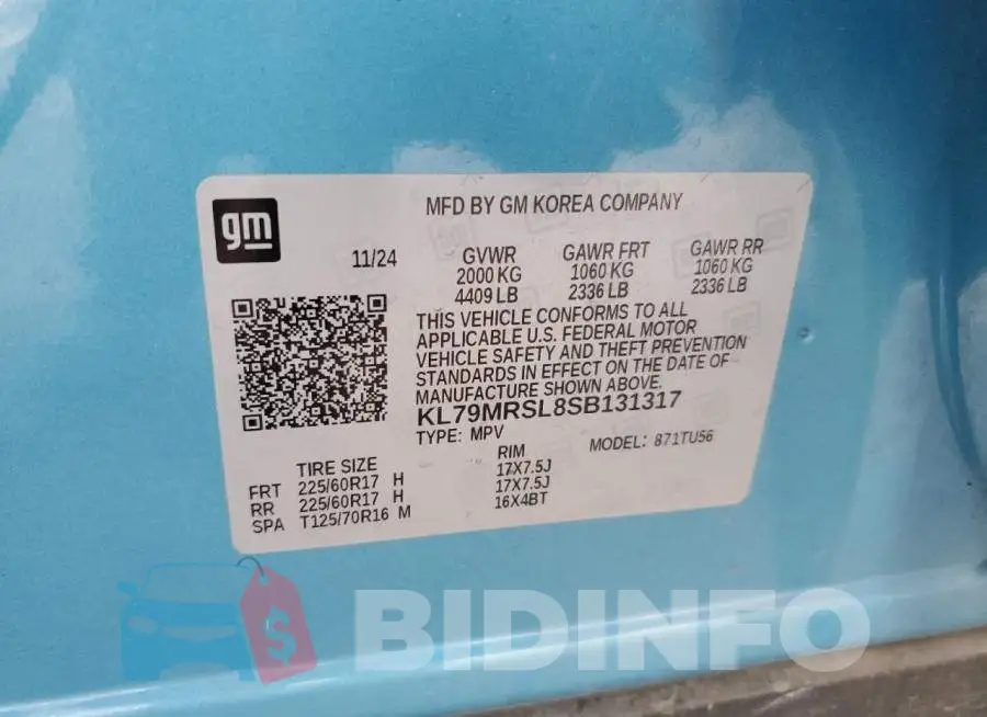 KL79MRSL8SB131317 Photo# 13
