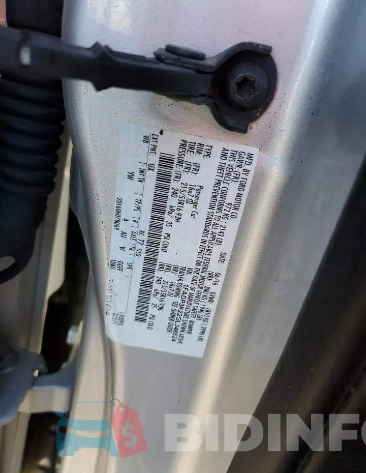 1FADP3K22GL348524 Photo# 13