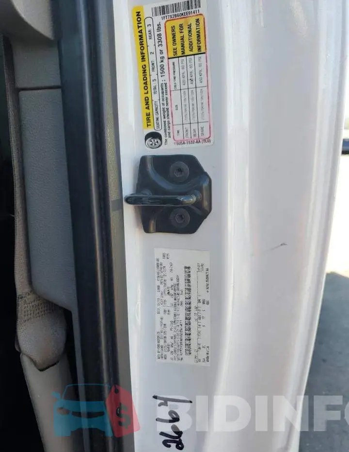1FT7X2B60KEE91411 Photo# 12