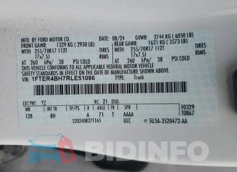 1FTER4BH7RLE51086 Photo# 12