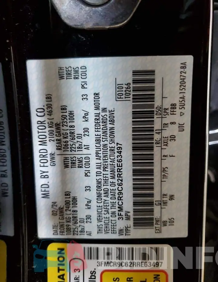 3FMCR9C62RRE63497 Photo# 13