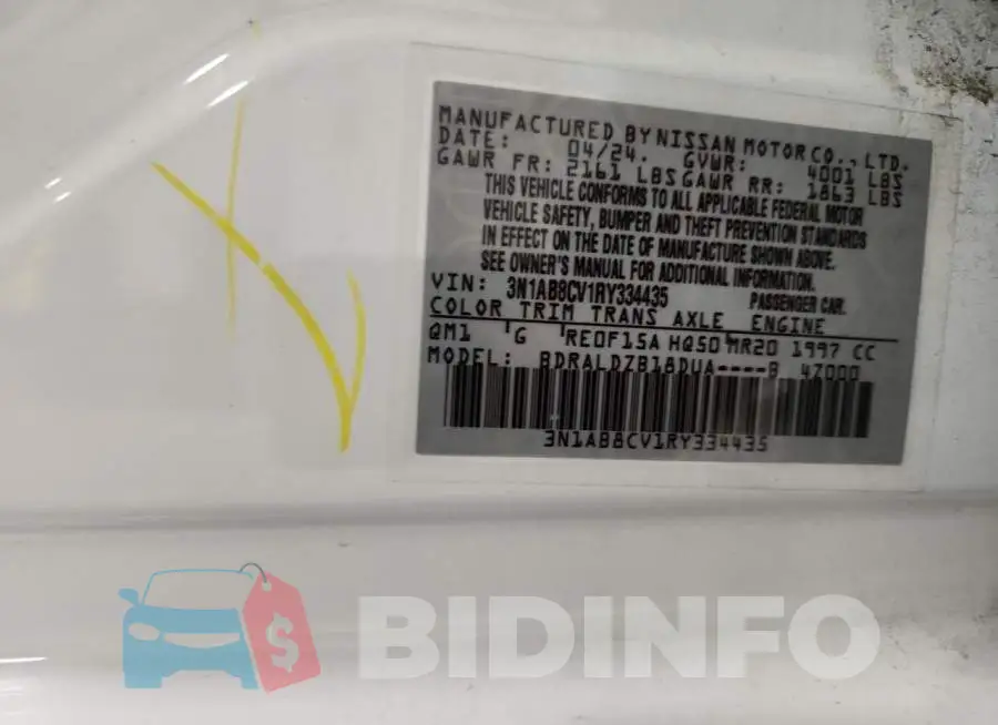 3N1AB8CV1RY334435 Photo# 12