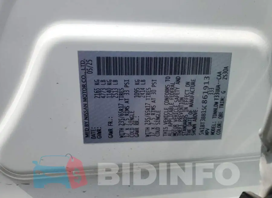 5N1BT3BB1SC861913 Photo# 13