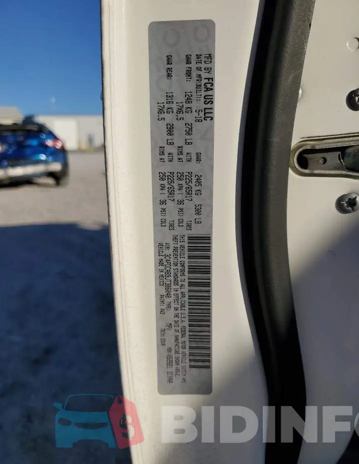 3C4PDCAB9JT386040 Photo# 14