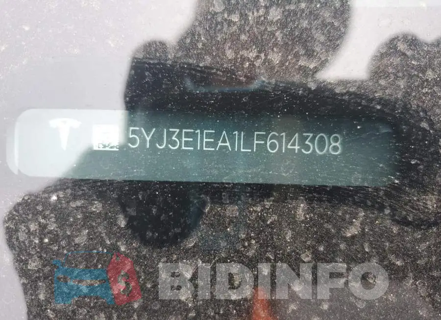 5YJ3E1EA1LF614308 Photo# 14