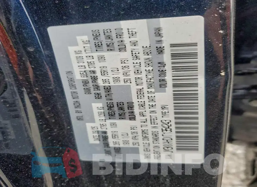JM3KKAHDXT1354243 Photo# 13
