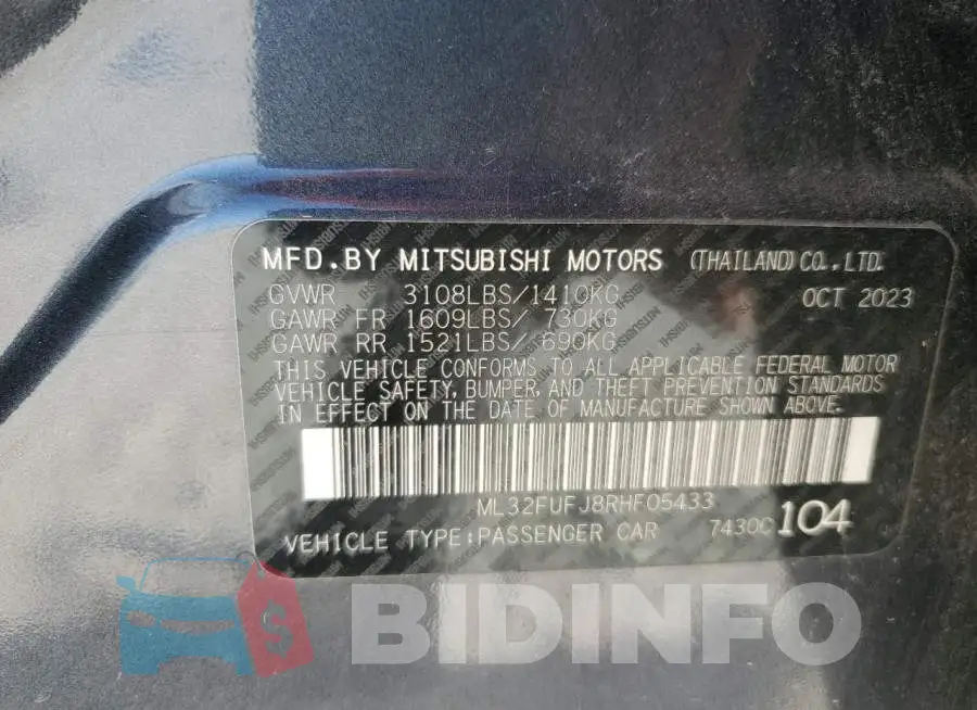 ML32FUFJ8RHF05433 Photo# 12