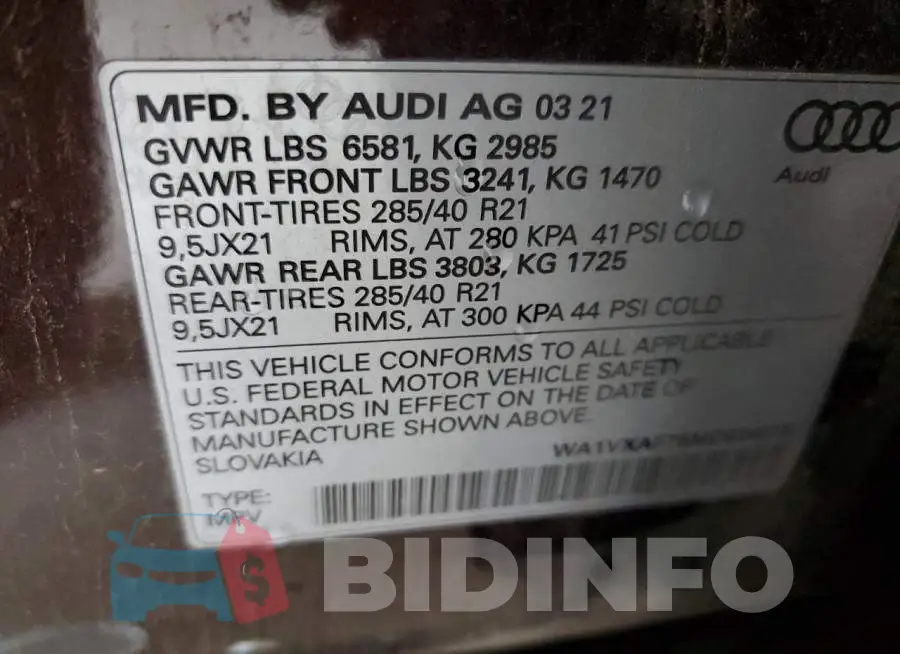 WA1VXAF75MD034018 Photo# 13