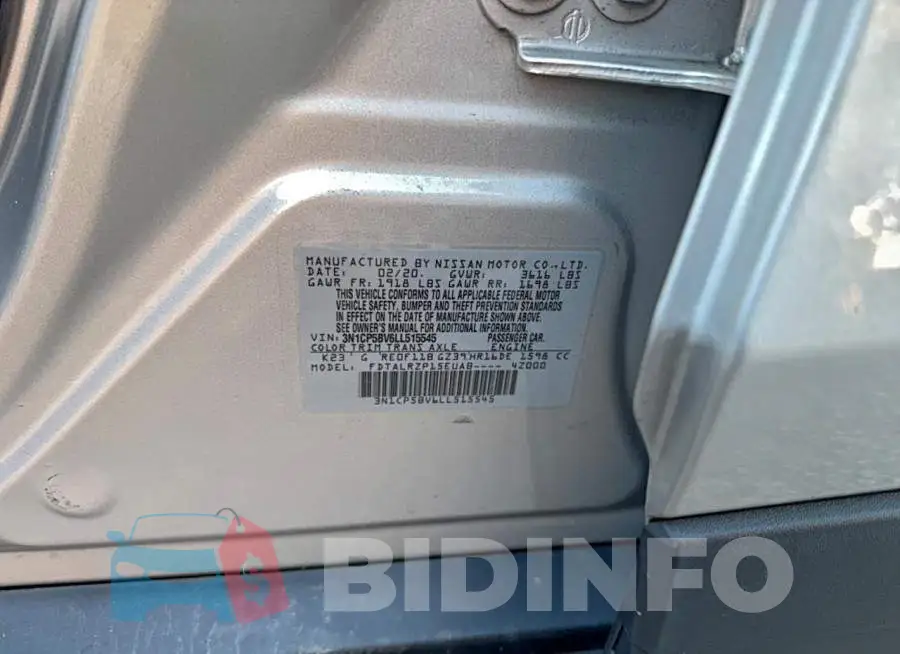 3N1CP5BV6LL515545 Photo# 10