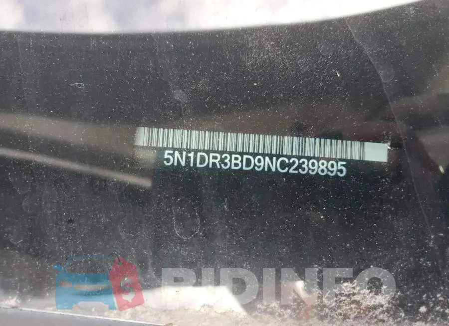 5N1DR3BD9NC239895 Photo# 13