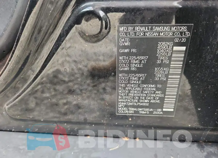 KNMAT2MT5LP541102 Photo# 12