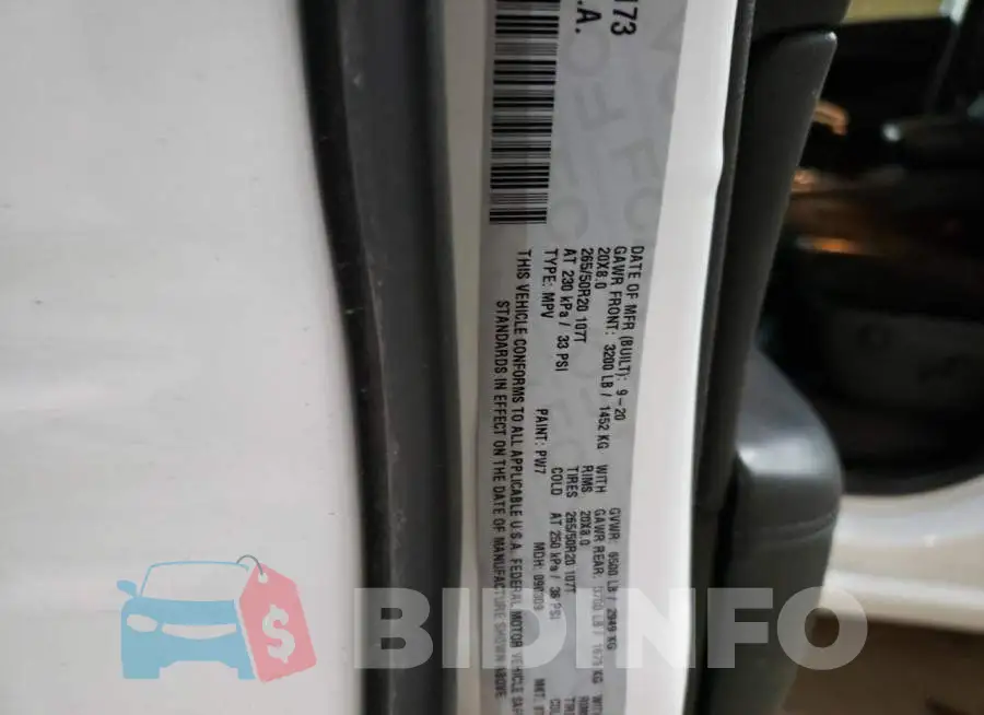 1C4RJFAG0LC421173 Photo# 13