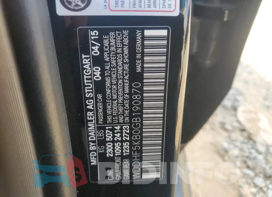 WDDHF5KB0GB190870 Photo# 12