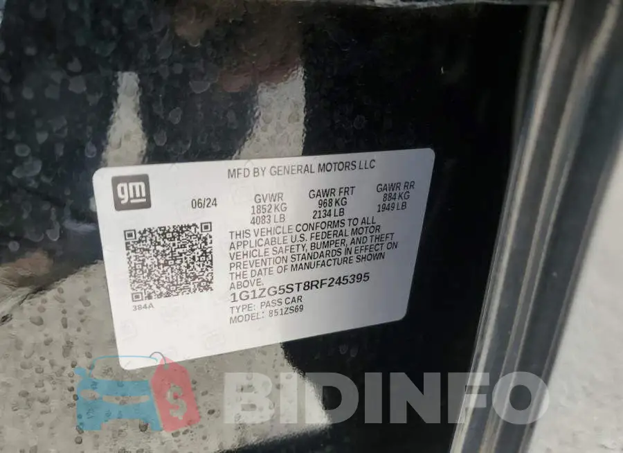 1G1ZG5ST8RF245395 Photo# 12