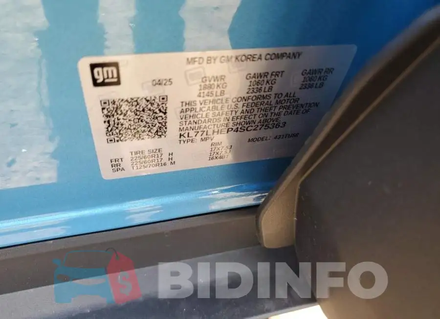 KL77LHEP4SC275363 Photo# 12