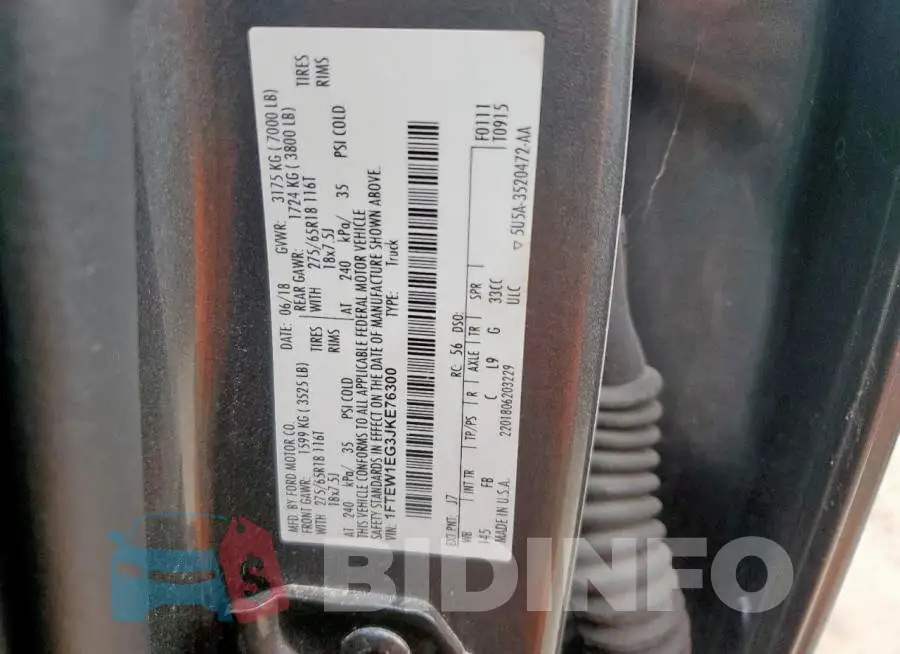 1FTEW1EG3JKE76300 Photo# 12