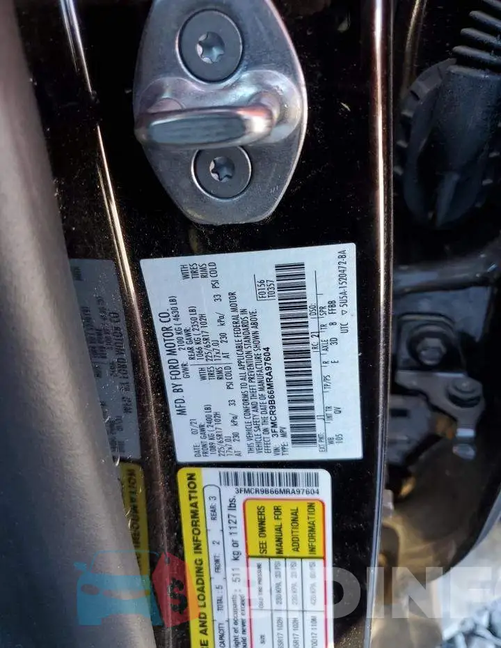 3FMCR9B66MRA97604 Photo# 12