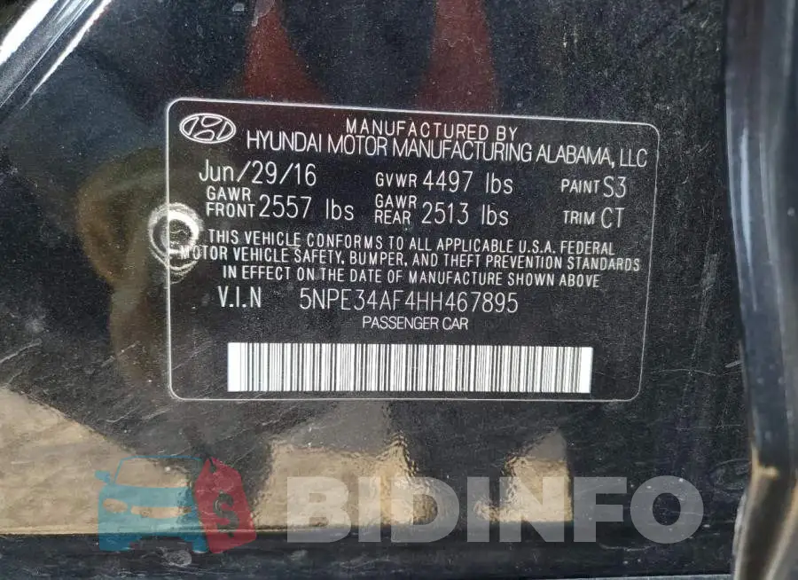 5NPE34AF4HH467895 Photo# 12