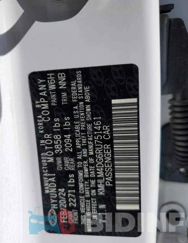 KMHLM4DG6RU751461 Photo# 12