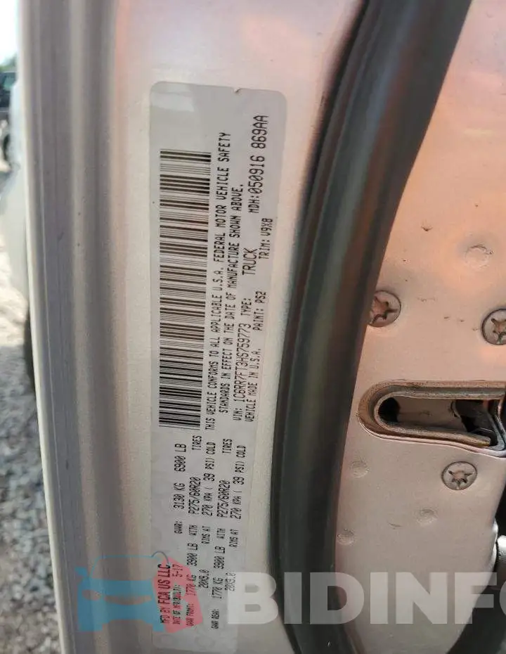 1C6RR7FT3HS759773 Photo# 12