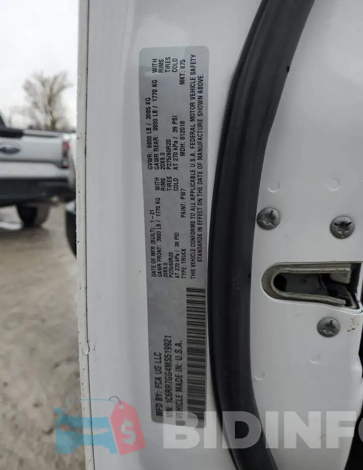 1C6RR7GG4MS519921 Photo# 12