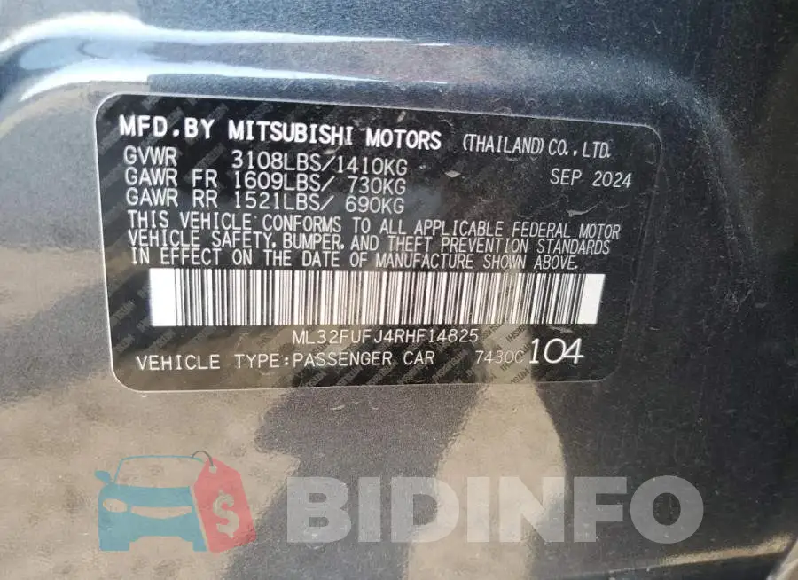 ML32FUFJ4RHF14825 Photo# 12
