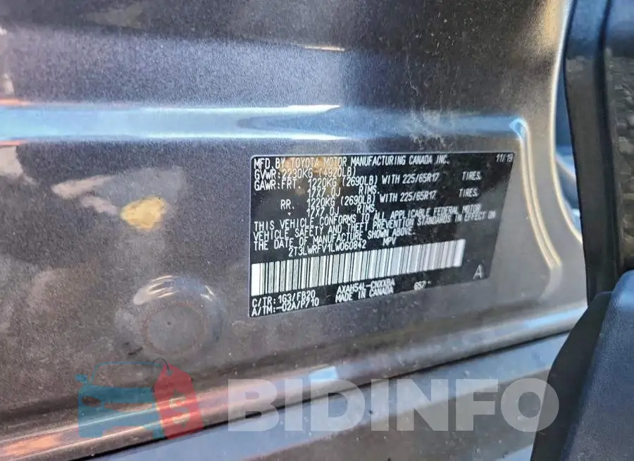 2T3LWRFV1LW060842 Photo# 13