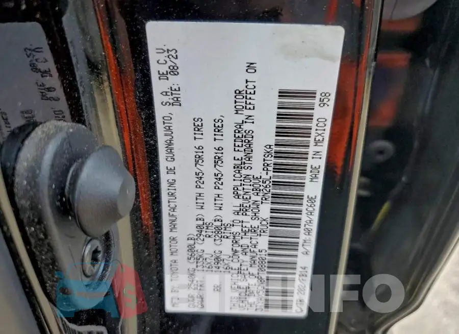 3TYAX5GN8PT088015 Photo# 13