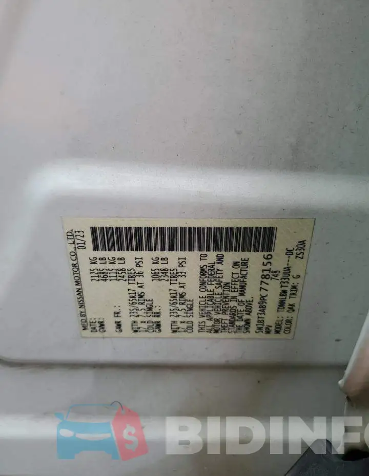 5N1BT3AB9PC778156 Photo# 13
