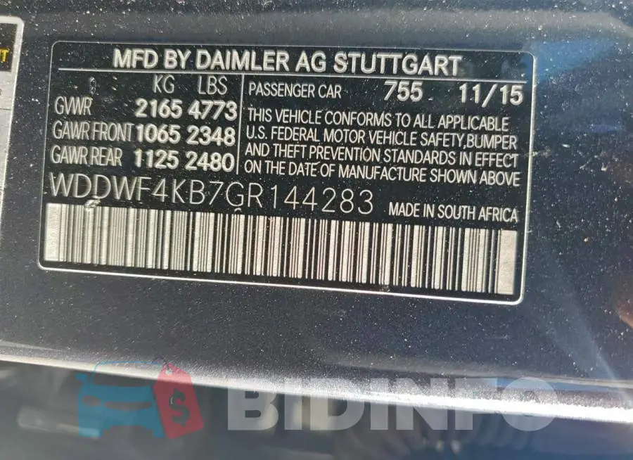 WDDWF4KB7GR144283 Photo# 12