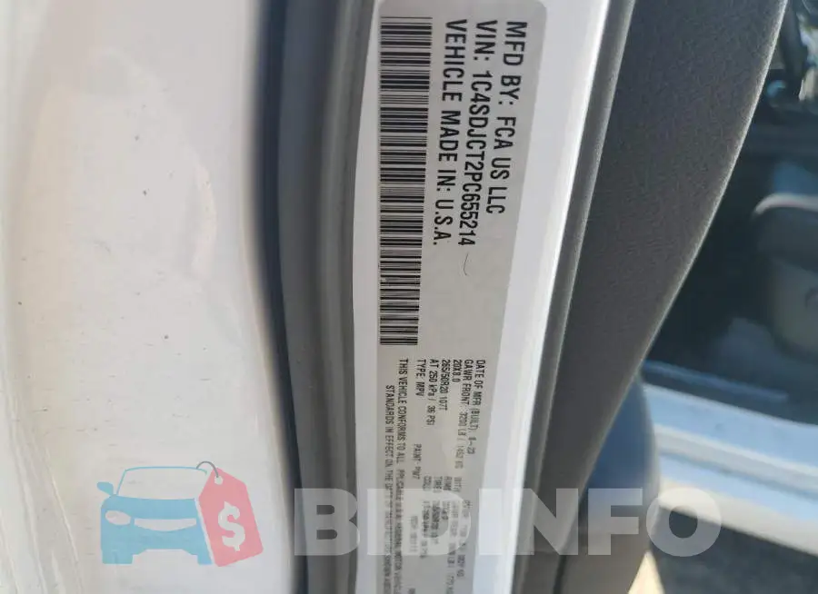 1C4SDJCT2PC655214 Photo# 13