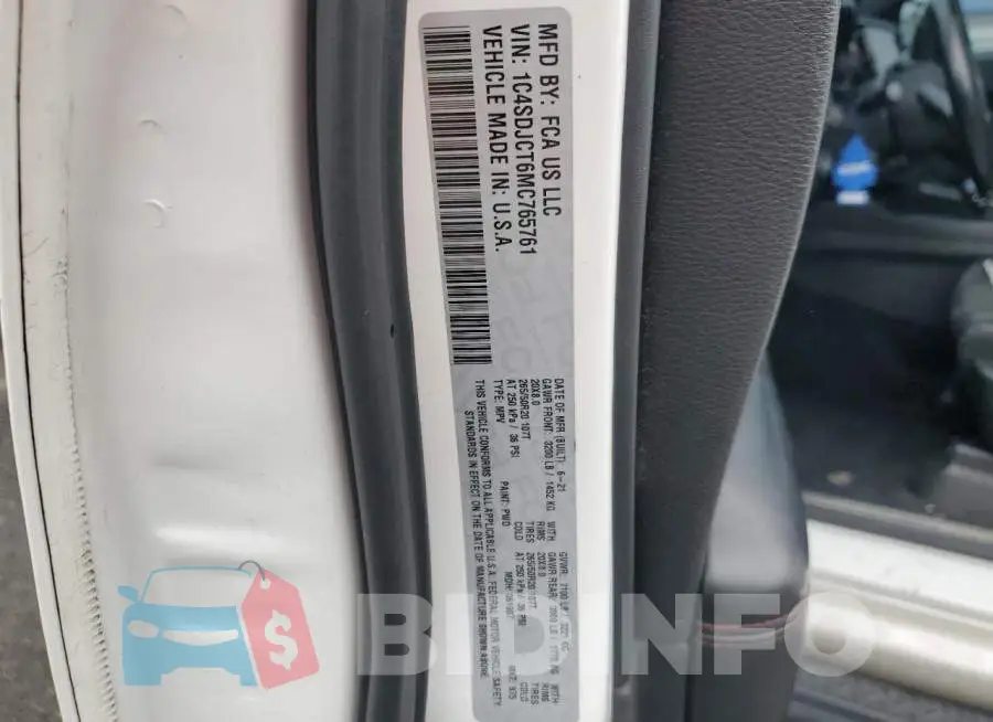 1C4SDJCT6MC765761 Photo# 13