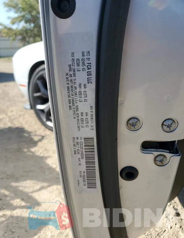 2C3CDZBT1KH663349 Photo# 12