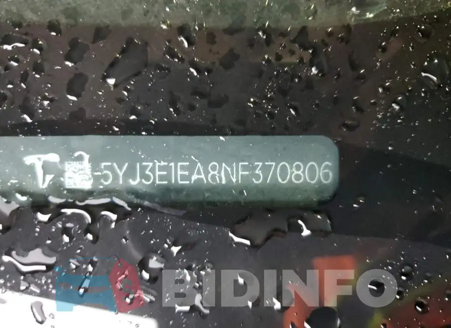 5YJ3E1EA8NF370806 Photo# 12