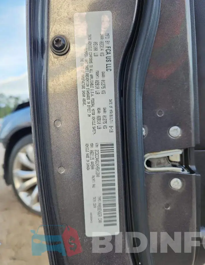 2C3CCAAG1KH501200 Photo# 13