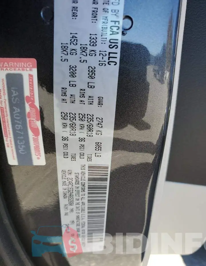 2C4RC1EG2HR652680 Photo# 13