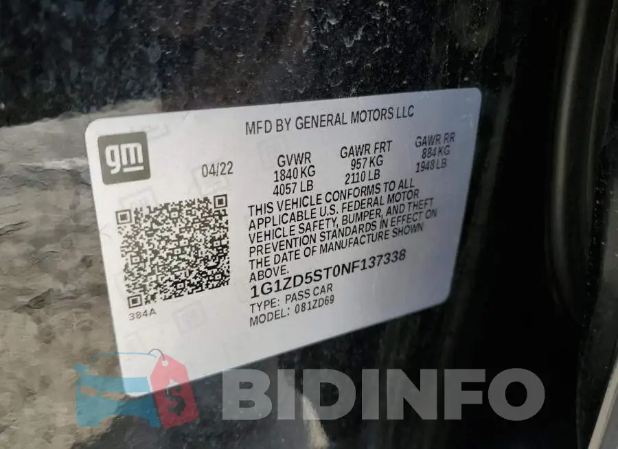 1G1ZD5ST0NF137338 Photo# 12