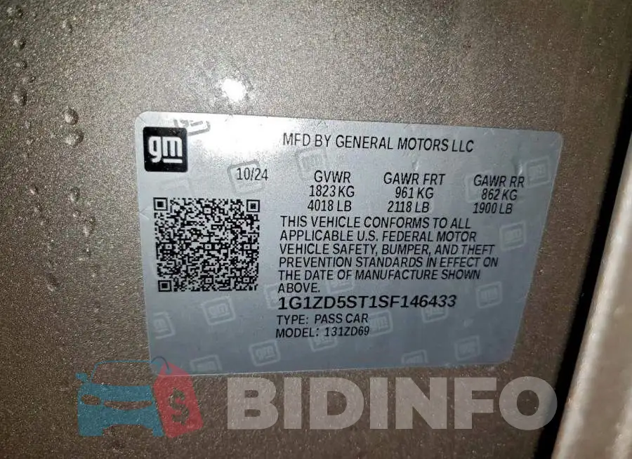 1G1ZD5ST1SF146433 Photo# 12