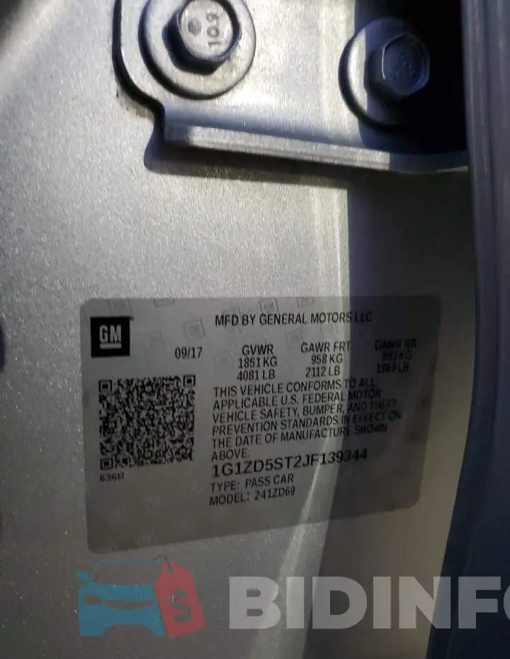 1G1ZD5ST2JF139344 Photo# 13