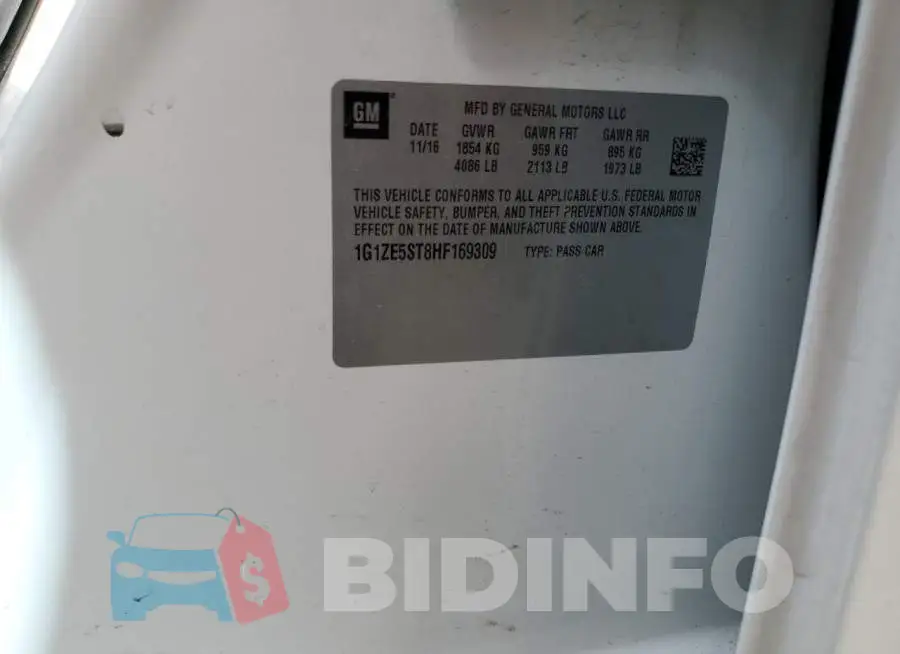 1G1ZE5ST8HF169309 Photo# 12