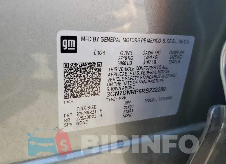 3GN7DNRP6RS232289 Photo# 14