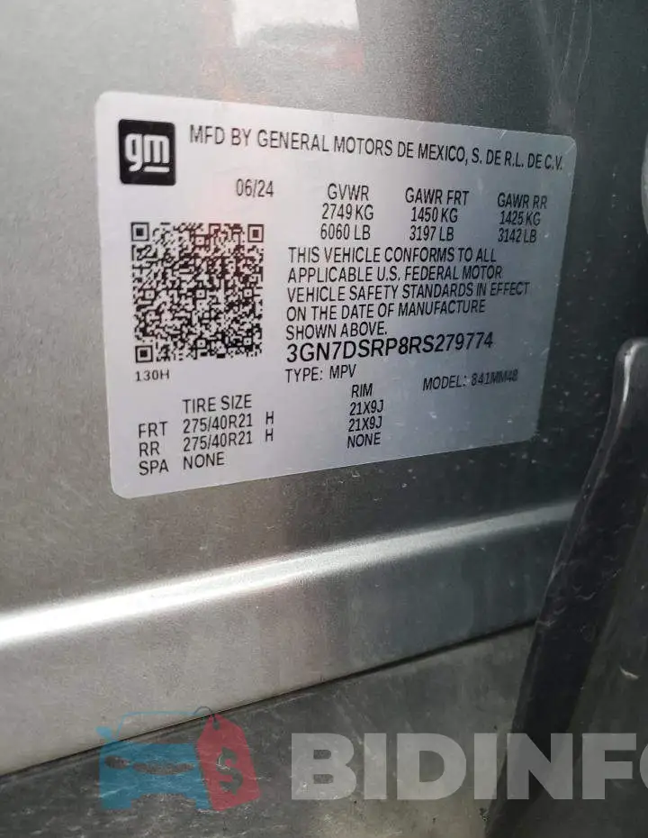 3GN7DSRP8RS279774 Photo# 13